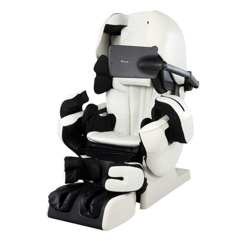 The Robo - Семейство Inada Therapina Robo HCP-LPN30000-massage-chair-white-artificial-leather-massage-chair World