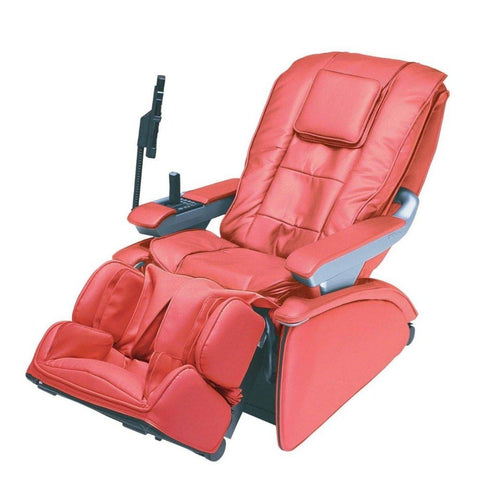 Стабилният - семейство Inada Robostic HCP-D6D масажен стол Червен кожен масажен стол World